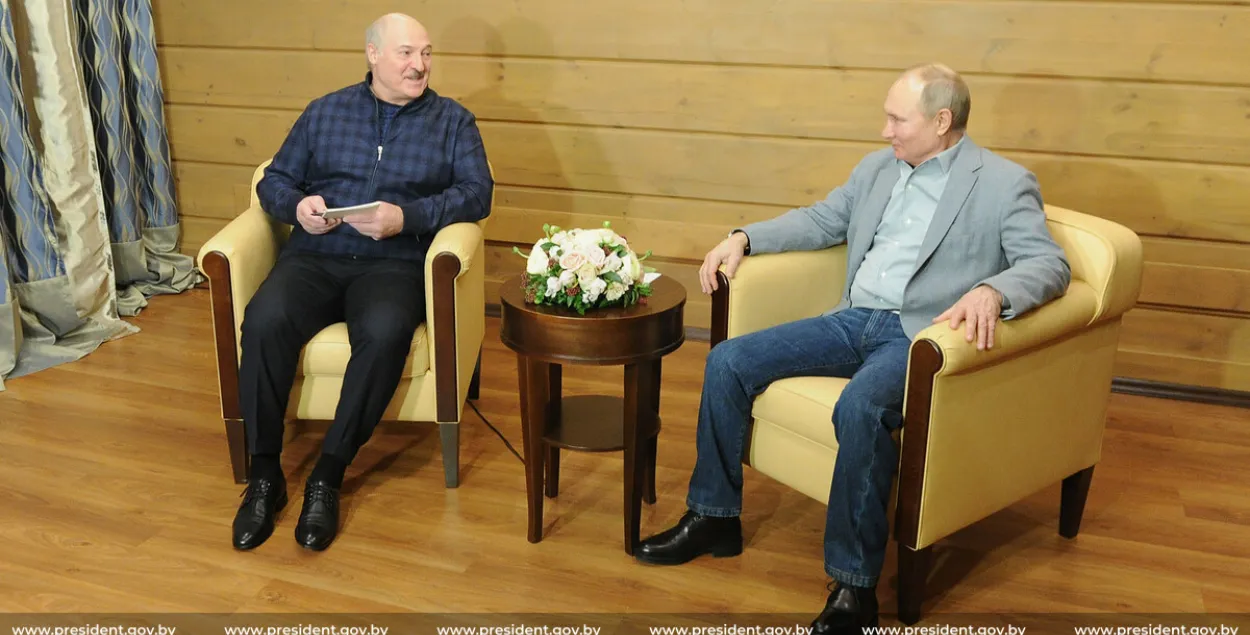  Пуцін лічыць, што Лукашэнка, "напэўна, можа" перакрыць транзіт газу