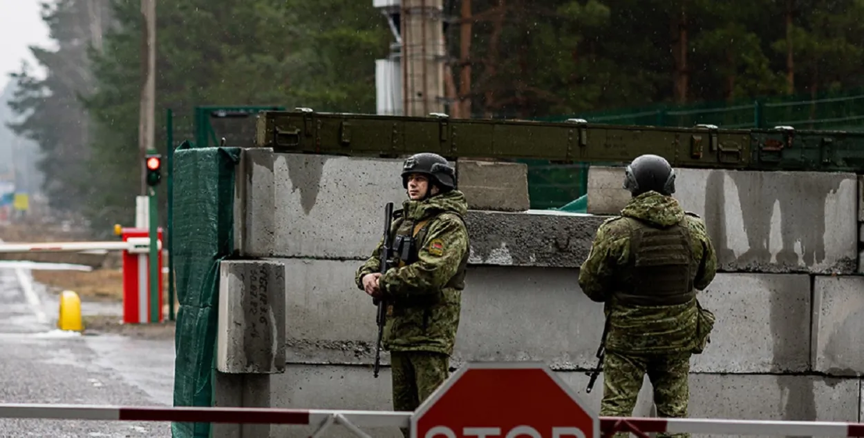 Белорусские военные возле границы с Украиной / sb.by
