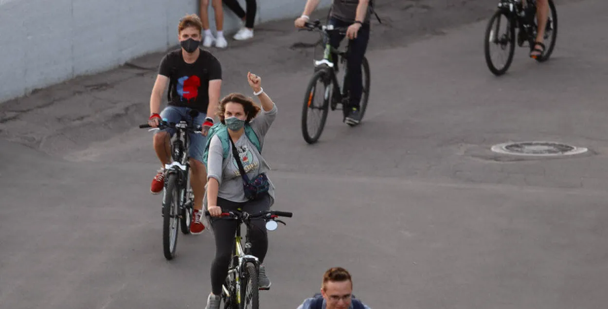 Велосипедные покатушки в Минске​ / nashaniva.by