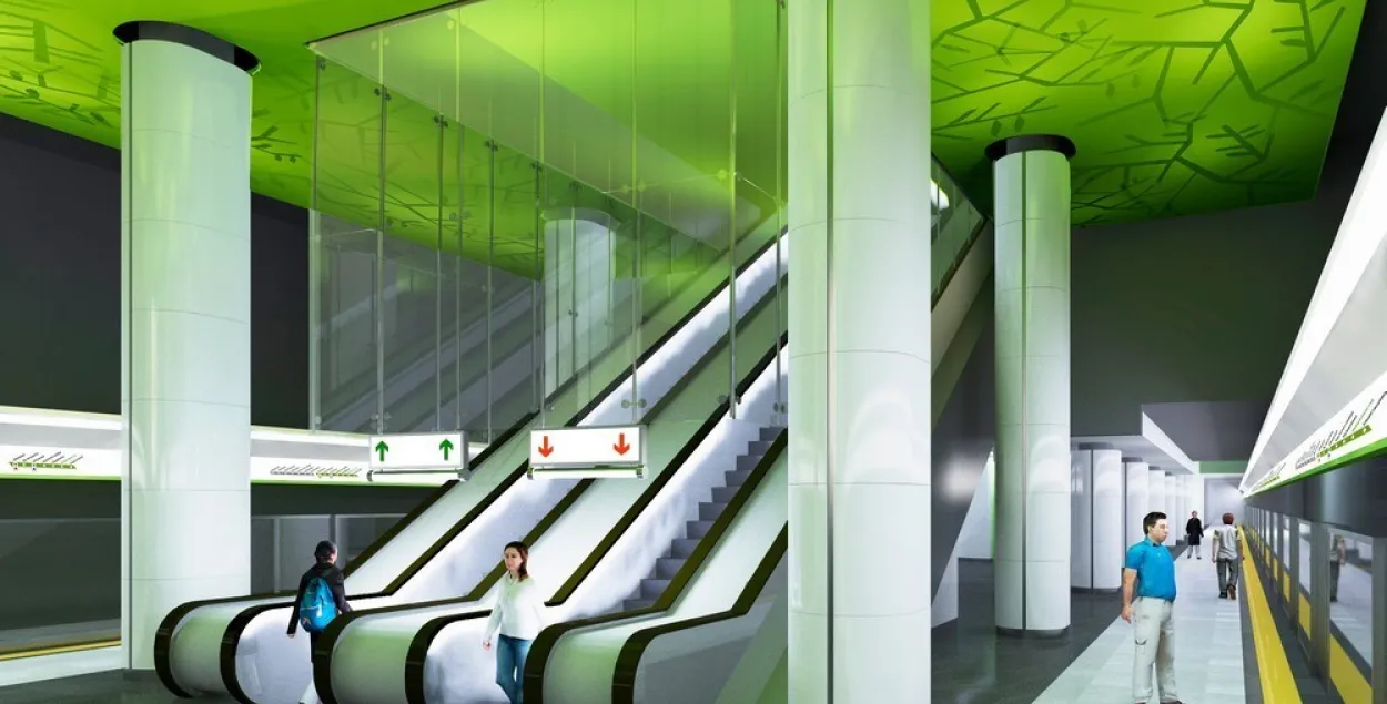 Опубликованы новые рендеры станций третьей линии метро