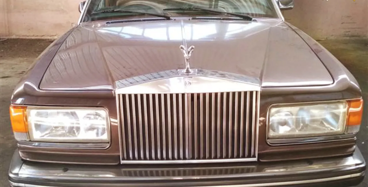 На беларуска-польскай мяжы затрымалі Rolls Royce з перабітым VIN-нумарам
