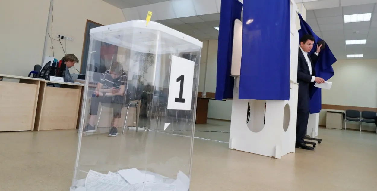 На выборах в Мосгордуму оппозиция набирает почти половину мест