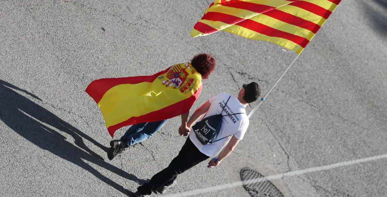 Против репрессий: о чем говорят участники протестов в Барселоне
