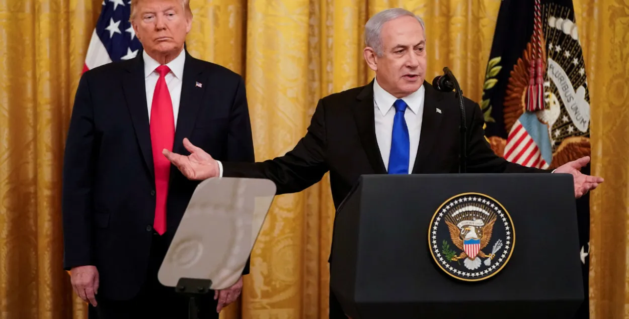 Дональд Трамп и Биньямин Нетаньяху / Reuters