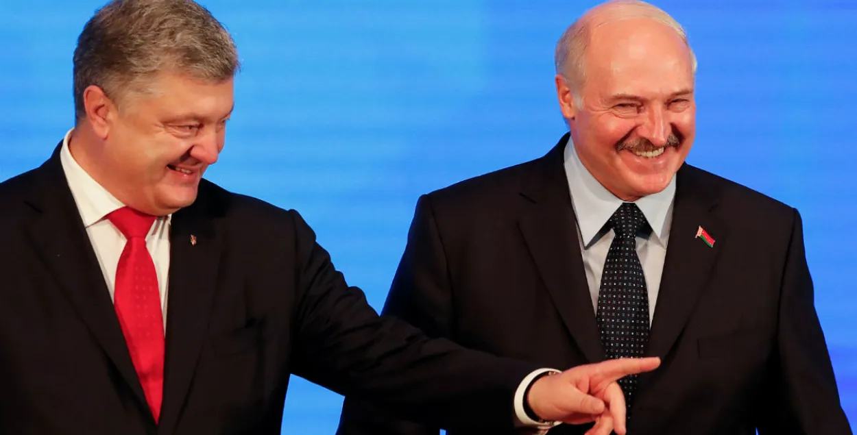 Петр Порошенко и Александр Лукашенко / Reuters​