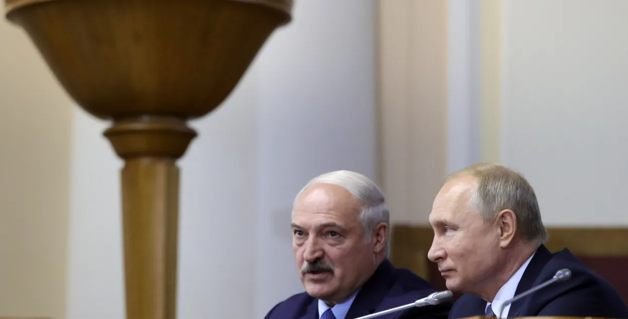 Александр Лукашенко и Владимир Путин / Reuters​