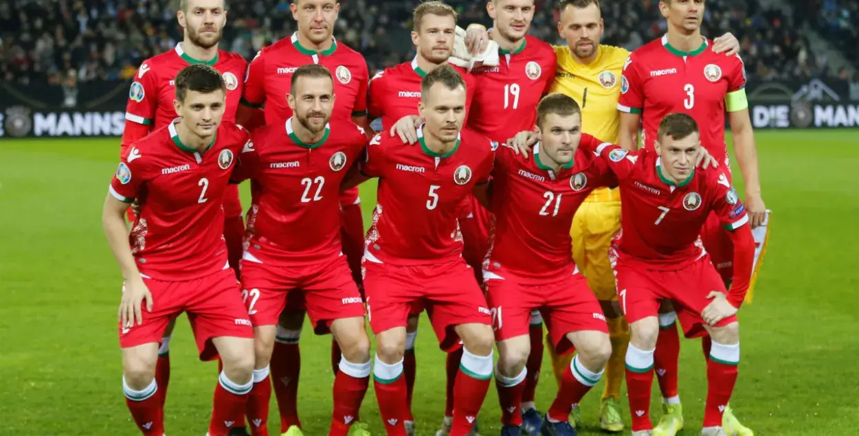Зборная Беларусі па футболе займае 87-е месца ў рэйтынгу FIFA