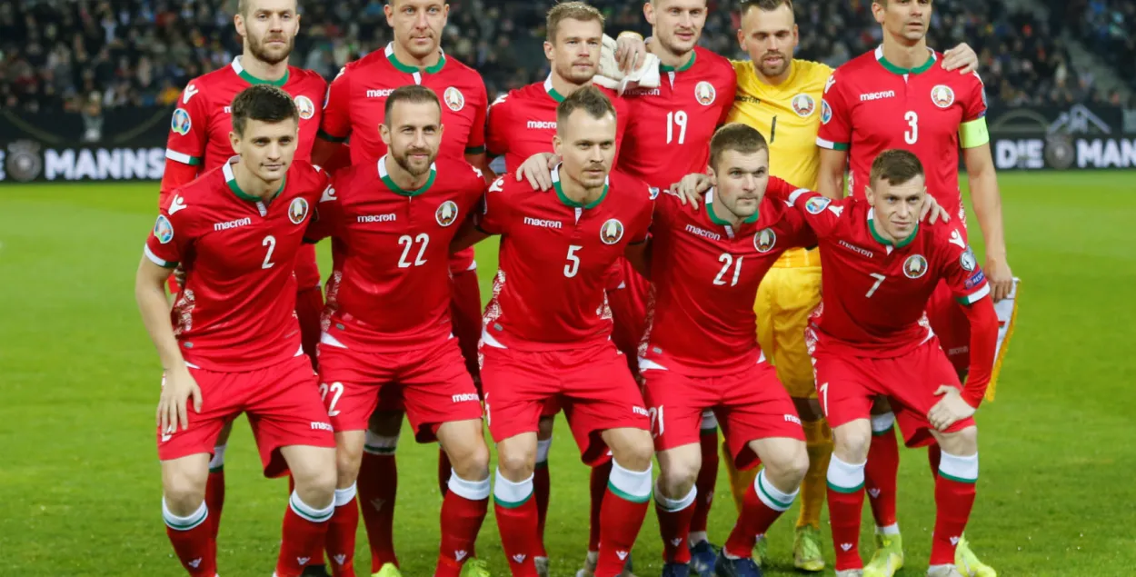 Сборная Беларуси по футболу образца 2019 года / Reuters​