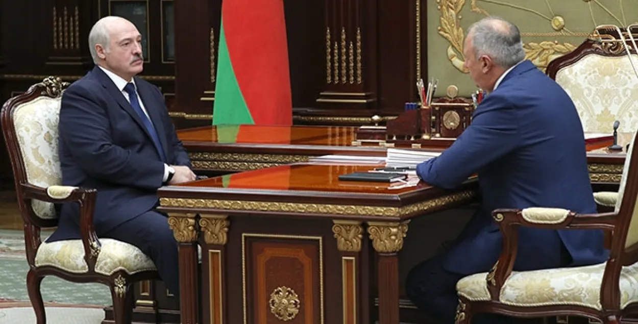 Александр Лукашенко и Сергей Румас​ / president.gov.by