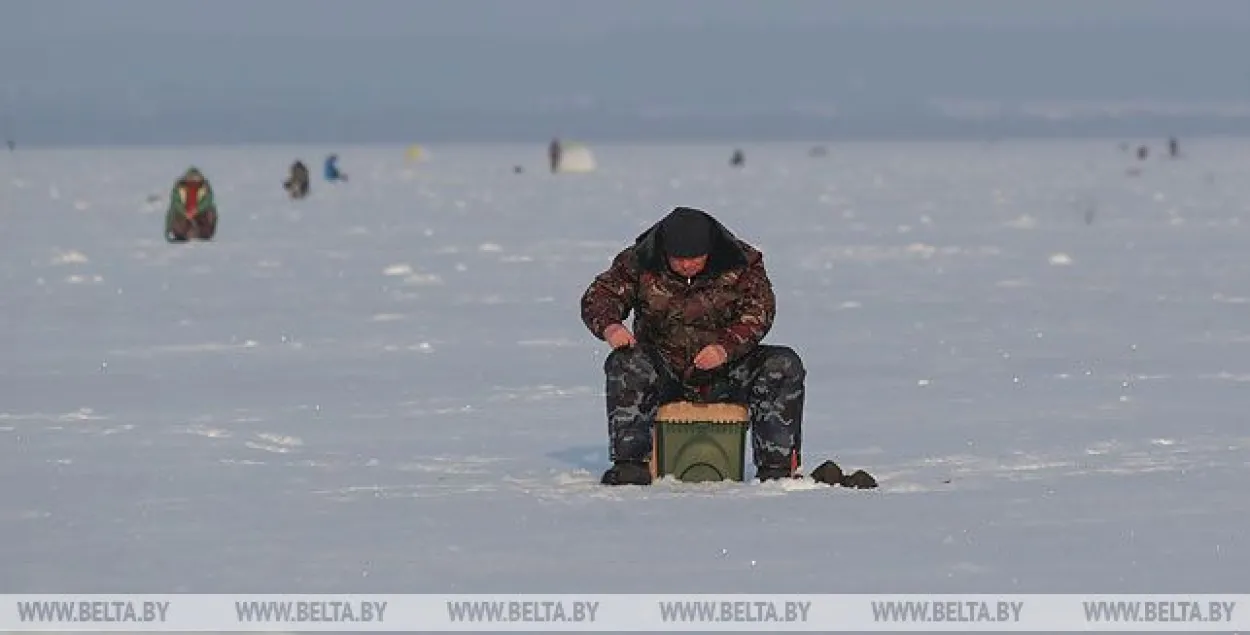 Рэчыцкі рыбак памёр, праваліўшыся пад лёд
