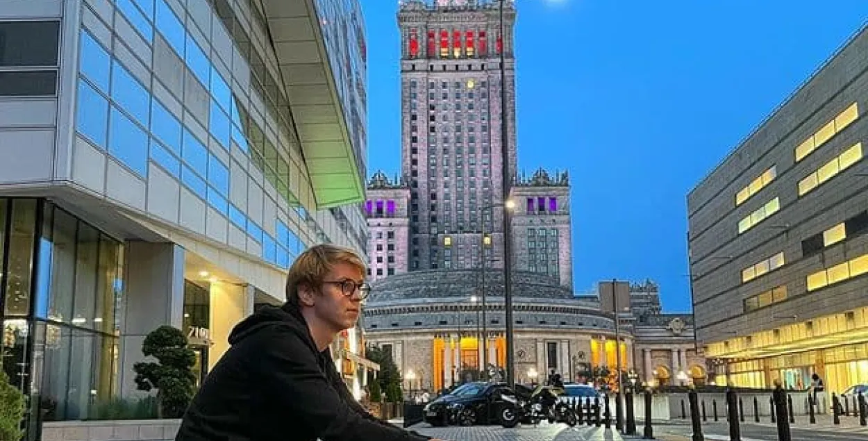Илья Салей в Варшаве / instagram.com​