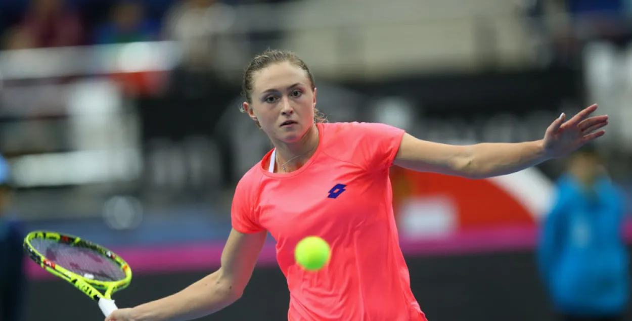 Александра Саснович проиграла в финале теннисного турнира в Мельбурне