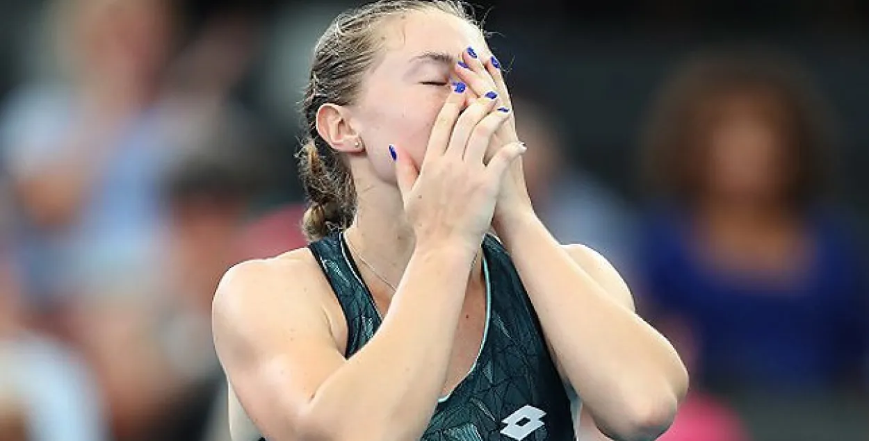 Тэнісістка Аляксандра Сасновіч выйшла ў 1/16 фіналу Australian Open