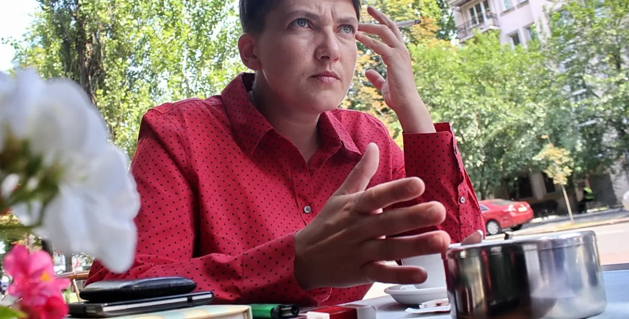 Надежда Савченко хочет стать президентом Украины и решать "проблемы" с Беларусью