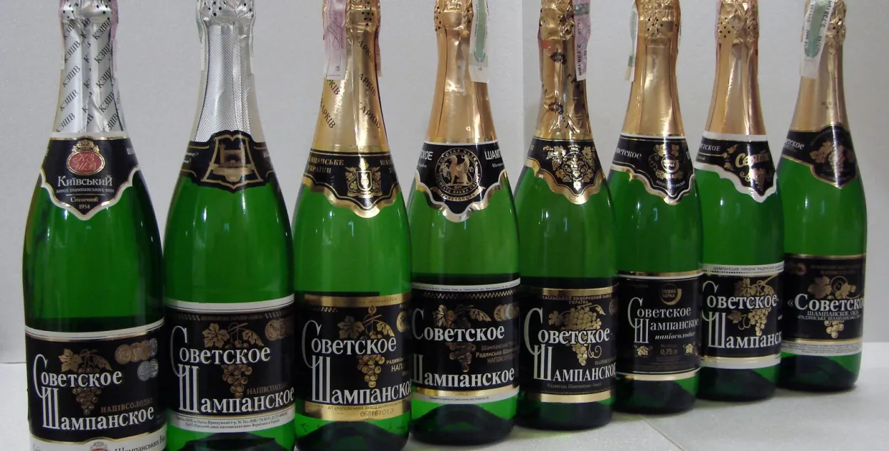 Ва Украіне “Савецкае шампанскае” стала “саветаўскім”