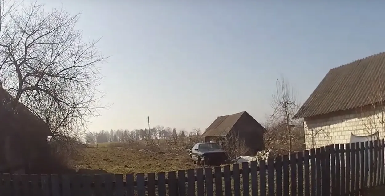 Автомобиль, в котором нашли мальчика&nbsp;/ Скриншот с видео УВД Гомельского облисполкома