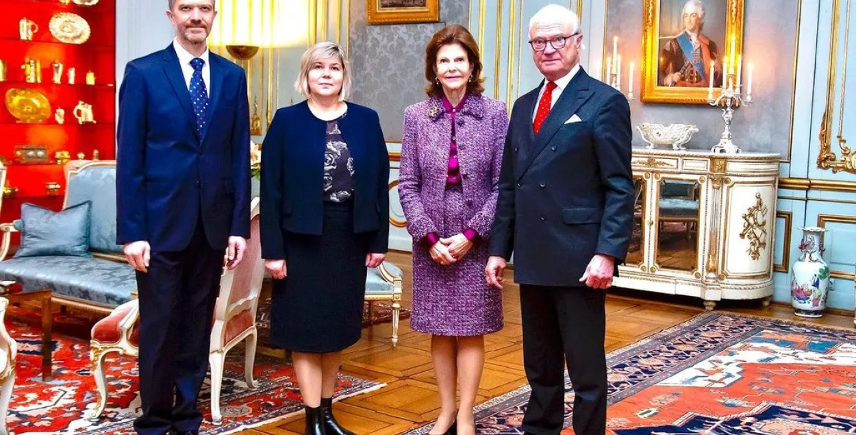 Король и королева Швеции встретились с лауреатами&nbsp;Нобелевской премии мира&nbsp; /&nbsp;instagram.com/kungahuset
