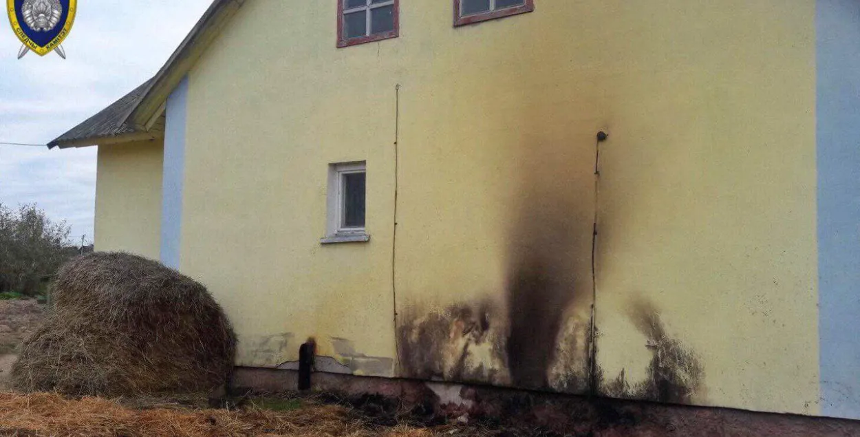 В Дрибинском районе в соломе сгорел 4-летний ребенок