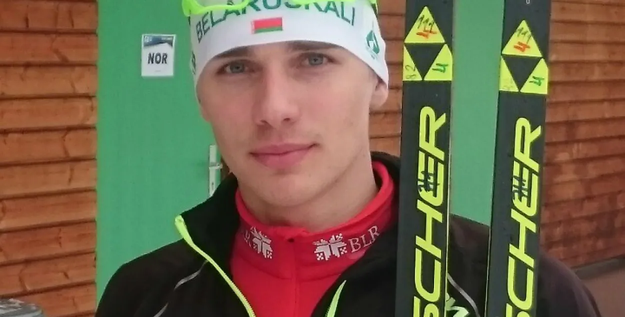 Беларус Антон Смольскі заваяваў бронзу на юніёрскім чэмпіянаце свету па біятлоне