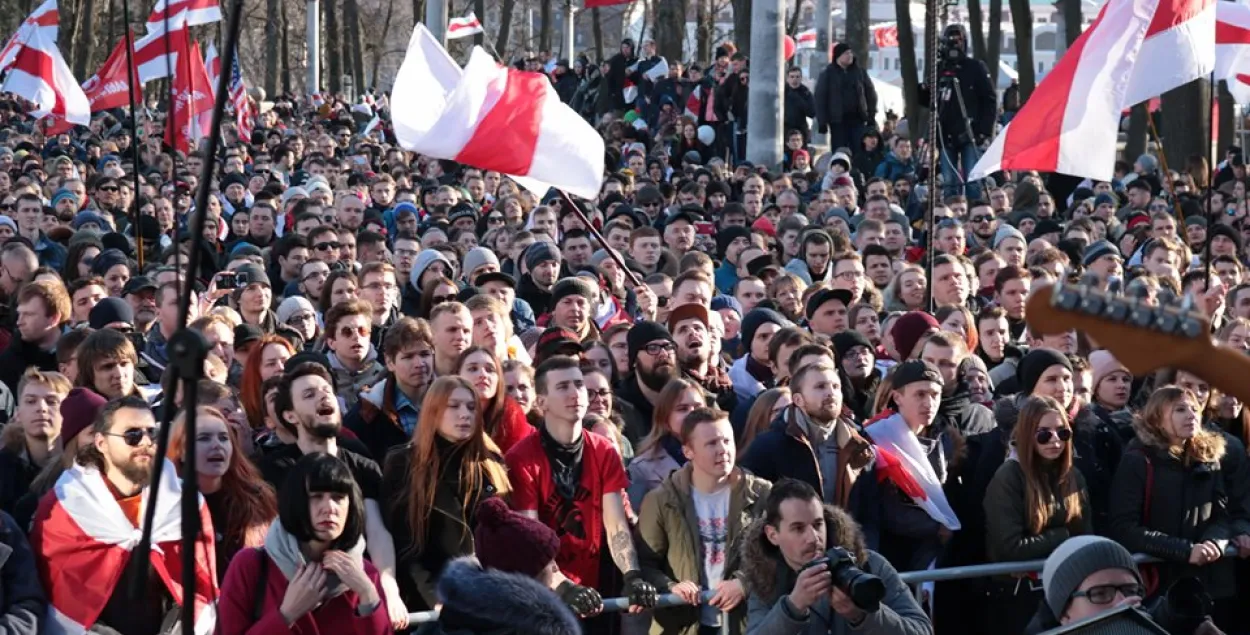 Павел Белавус: Свята #БНР100 у Мінску наведалі каля 50 тысяч чалавек