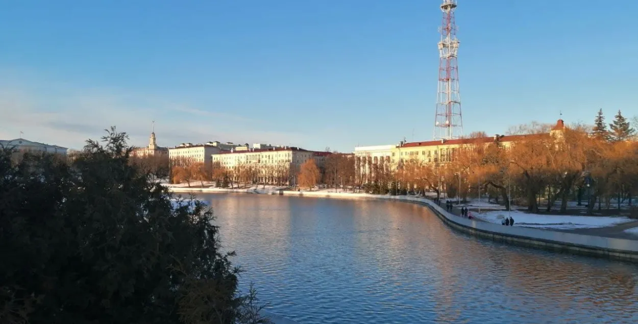 Рака Свіслач у Мінску / Еўрарадыё