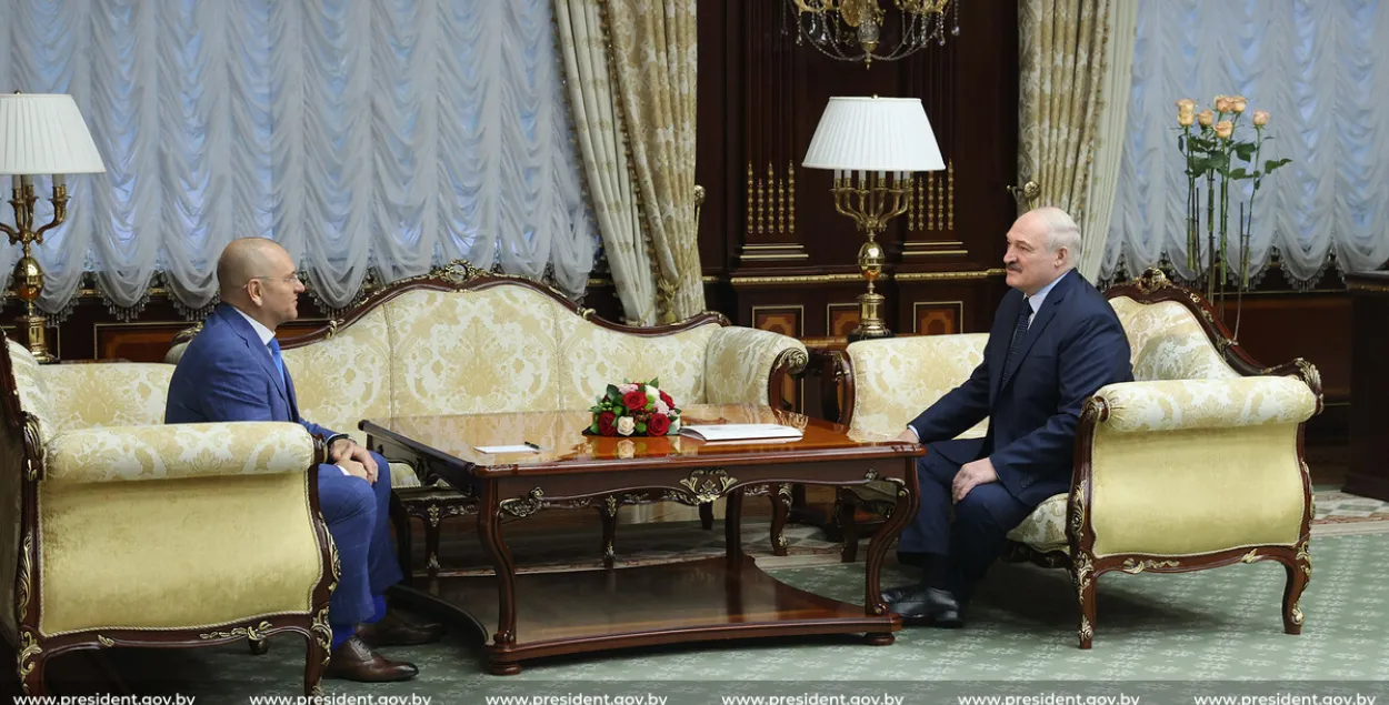 Евгений Шевченко и Александр Лукашенко / president.gov.by​