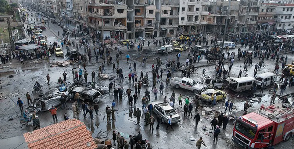 "Ісламская дзяржава" ўзяла на сябе адказнасць за выбухі ў Дамаску і Хомсе