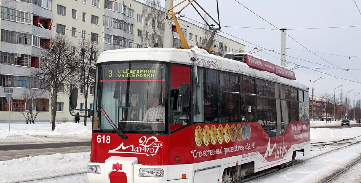 У Віцебску 4 жанчыны захапілі трамвай і прымусілі іх везці дахаты