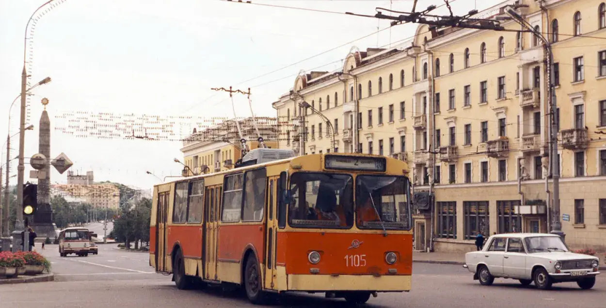 На проспект Независимости в Минске возвращают троллейбусы