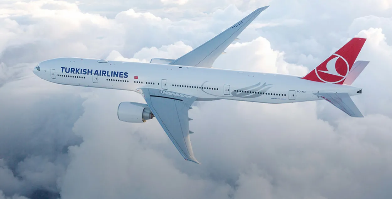 Авіякампанія Turkish Airlines абвергла, што возіць мігрантаў у Беларусь