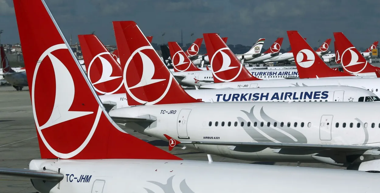 Самалёты кампаніі​ Turkish Airlines / Reuters