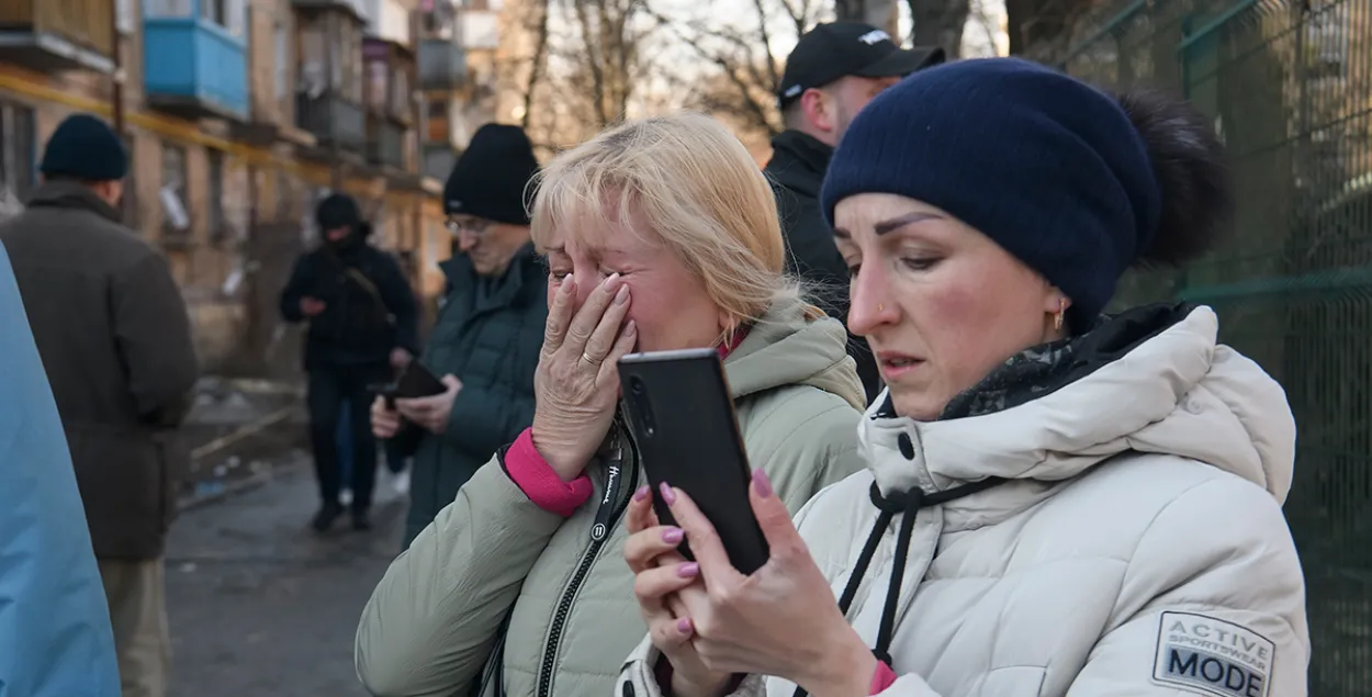 Жители Украины вынуждены покидать свои дома / УНИАН​