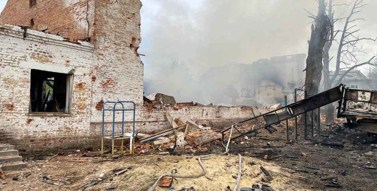 Обстрел российского села и контрнаступление в районе Харькова — 78-е утро войны