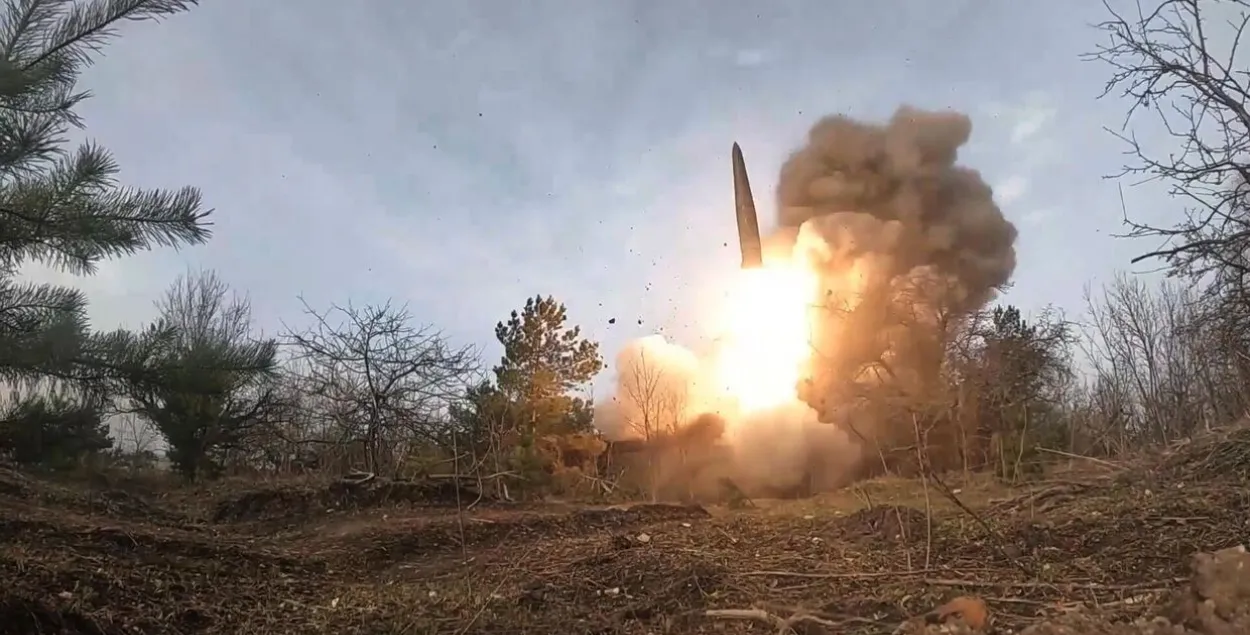 Россияне обстреливают ракетами Украину / Минобороны РФ
