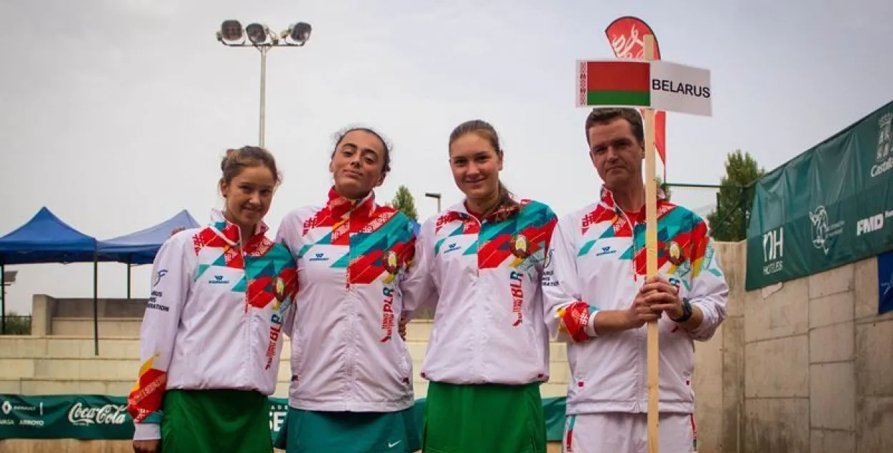 Беларускі ўпершыню выйгралі юніёрскі тэнісны European Summer Cups