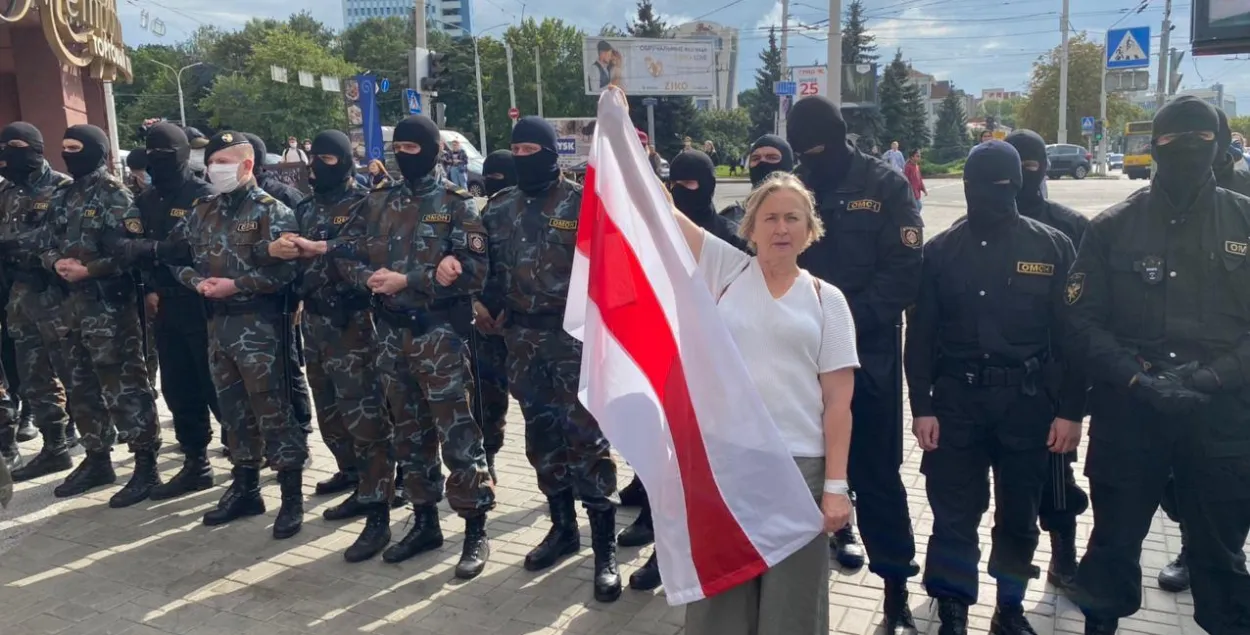 Акции протеста в Минске после выборов продолжаются уже четвёртую неделю​