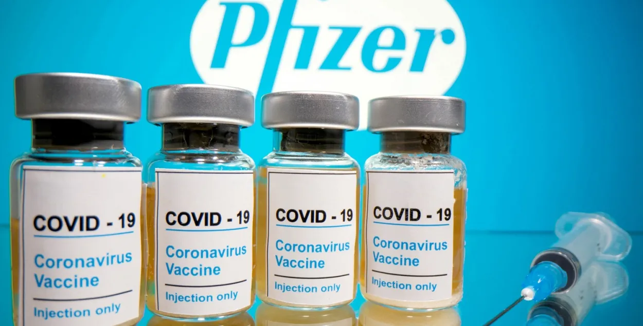 Беларусь магла б атрымаць вакцыну Pfizer у якасці дапамогі ад ЕС / Reuters​
