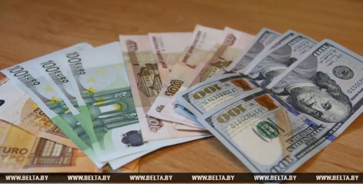 7 верасня ў Беларусі выраслі курсы долара і еўра
