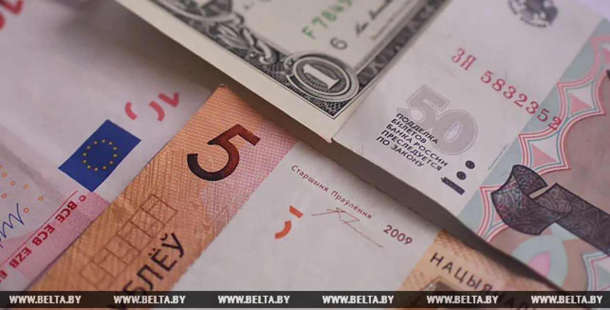 14 жніўня ў Беларусі знізіліся курсы долара і еўра