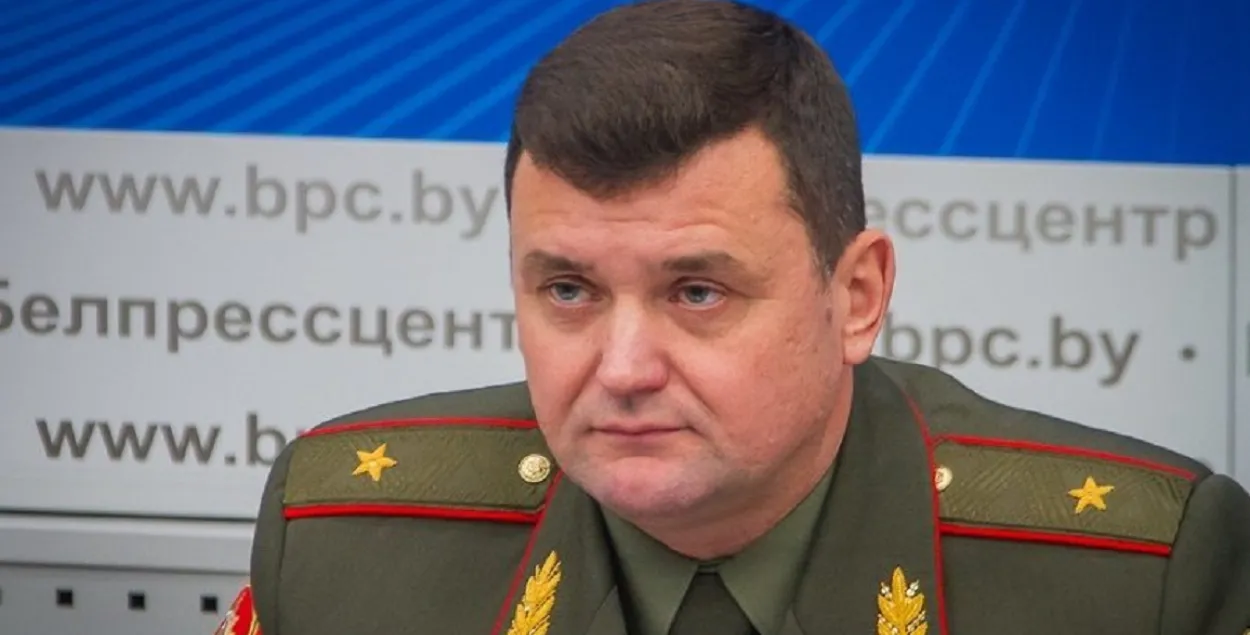 Генерал-майор Олег Воинов / БЕЛТА