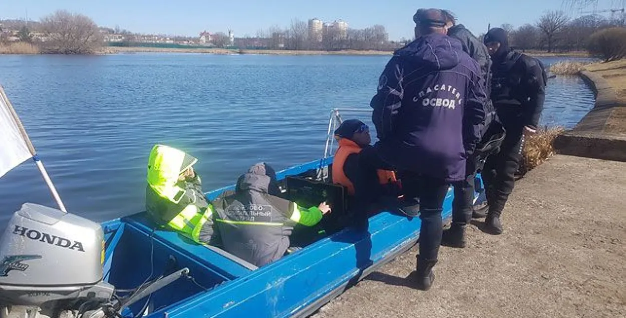 У Камсамольскім возеры знайшлі цела мінчука, зніклага 30 сакавіка