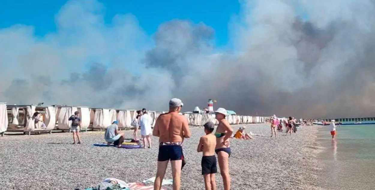 Колькасць пацярпелых ад выбухаў у Крыме павялічылася да дзевяці чалавек
