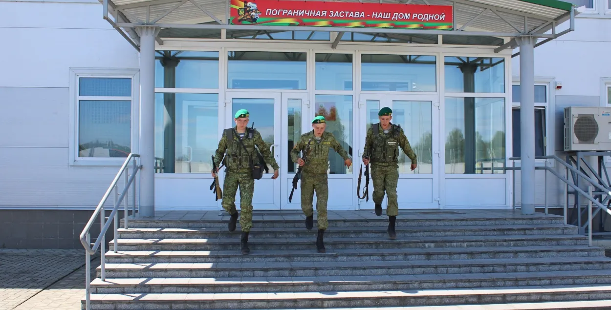 Minsk claims that all Belarusian border guards are in place / vk.com/gpkgovby