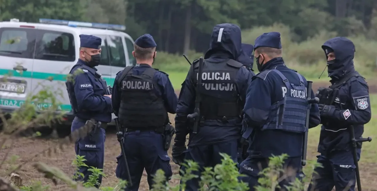 Польские пограничники нашли тело человека на границе с Беларусью