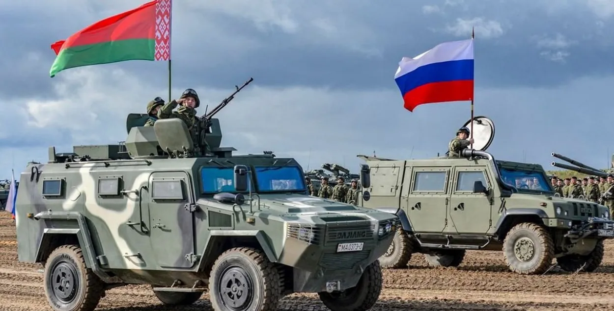 Беларусь и Россия проведут военные учения для защиты границ на юге