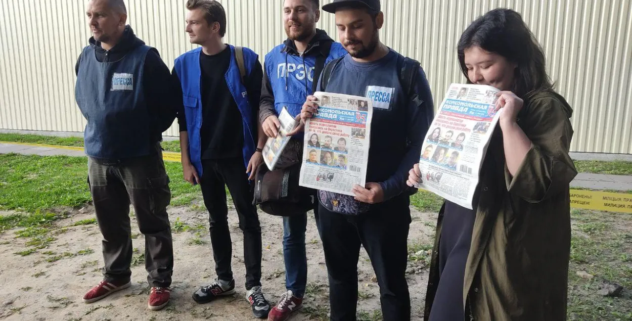 Задержанные журналисты на свободе / Еврорадио