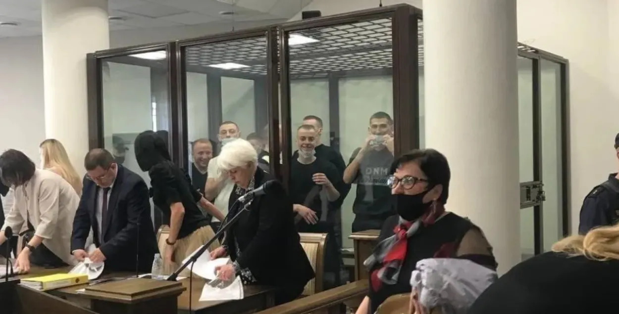 Суд над протестующими в мае 2021-го. Среди них — Симон Концевич