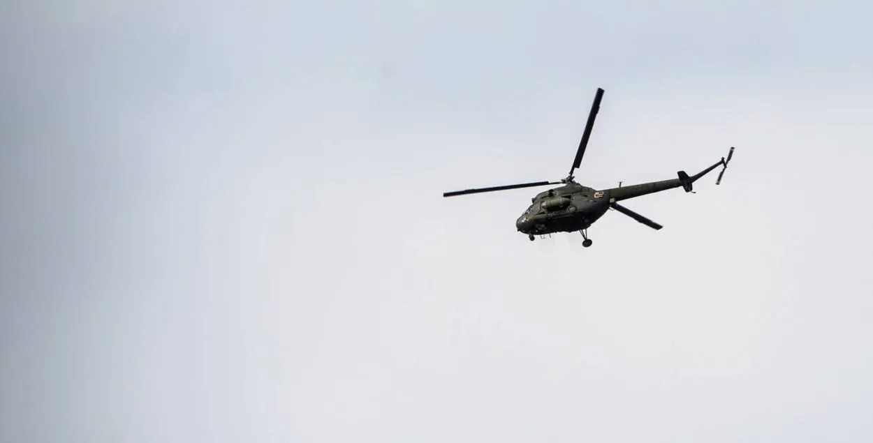 В Беларуси снова увидели вертолет-нарушитель (иллюстративное фото)