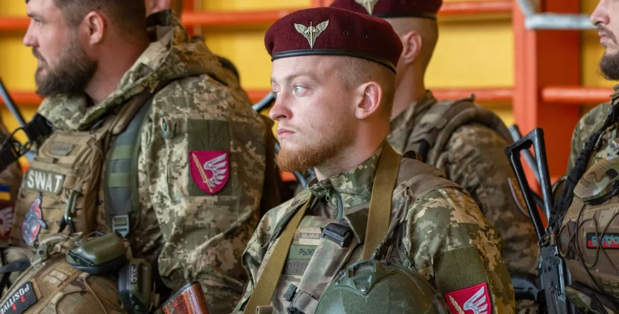 Белорусский десантник с позывным "Рыжий"