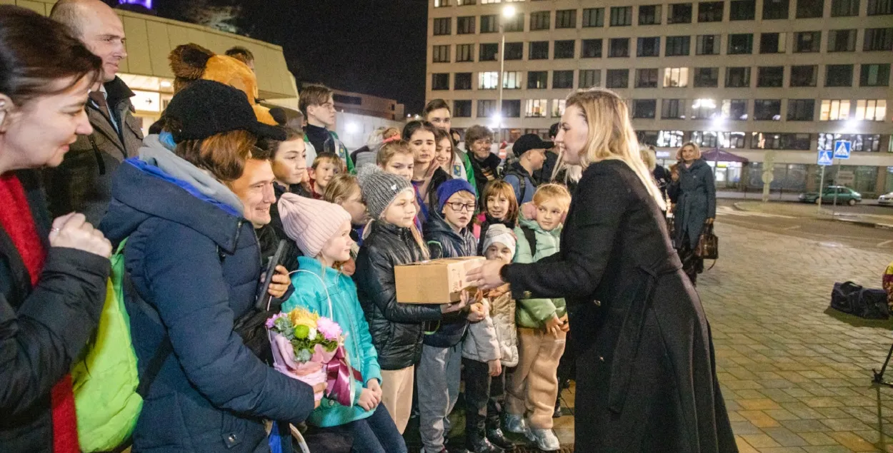 Алексей Талай вновь привез детей с оккупированной Россией территории Украины